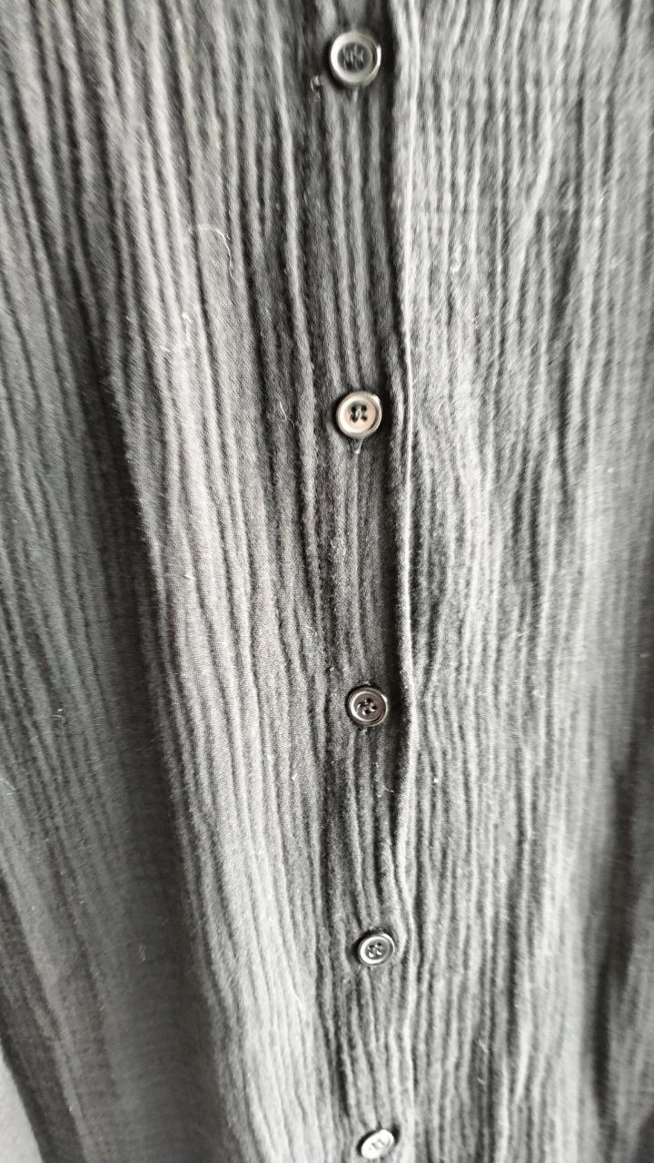 camisa larga negra – photo 6